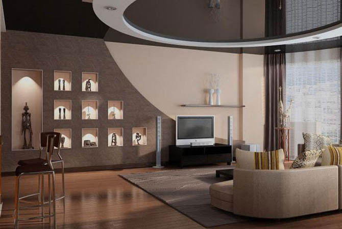 Дизайн проект трехкомнатной квартиры КОПЭ в сдержанной стилистике